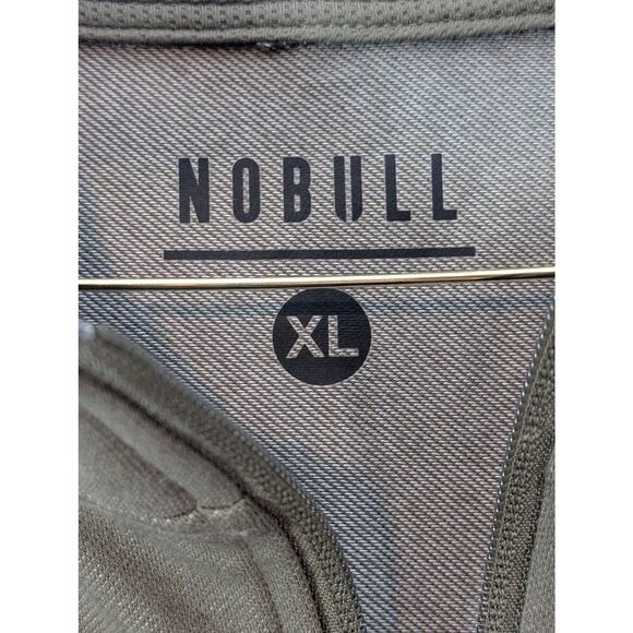 NWT Nobull Twill Zip-up Men's Jackets in Green sz XL 20468LQWI - Picture 7 of 9